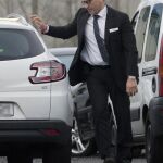 José Ramón Sierra, hasta hoy abogado de José Enrique Abuín "El Chicle", llega al centro penitenciario de A Lama en Pontevedra