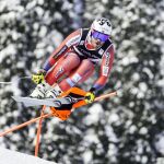 El noruego Kjetil Jansrud durante el descenso