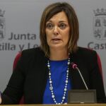 La consejera Milagros Marcos presenta las aportaciones de Castilla y León al Pacto Nacional sobre el Agua.