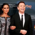 La actriz estadounidense Jennifer Connelly y el actor y realizador británico, Ewan McGregor, a su llegada esta noche a la presentación de su película, "American Pastoral"
