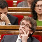 El presidente de la Generalitat, Carles Puigdemont.