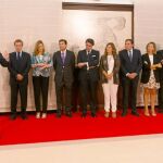 El presidente de Castilla y León, Juan Vicente Herrera, junto a su equipo de Gobierno