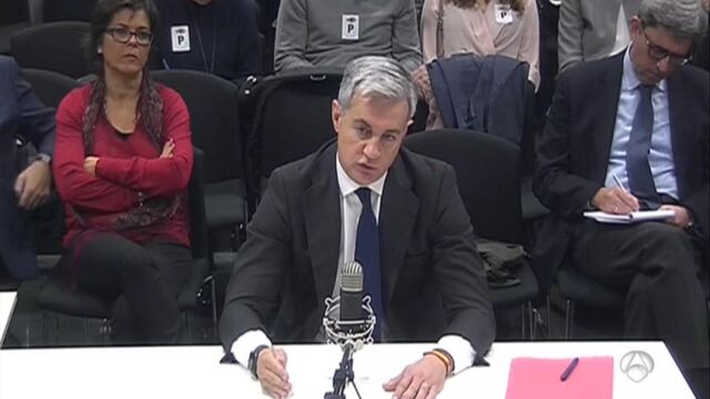 Archivo. Ricardo Costa, en una imagen de archivo, durante su declaración ante la Audiencia Nacional.