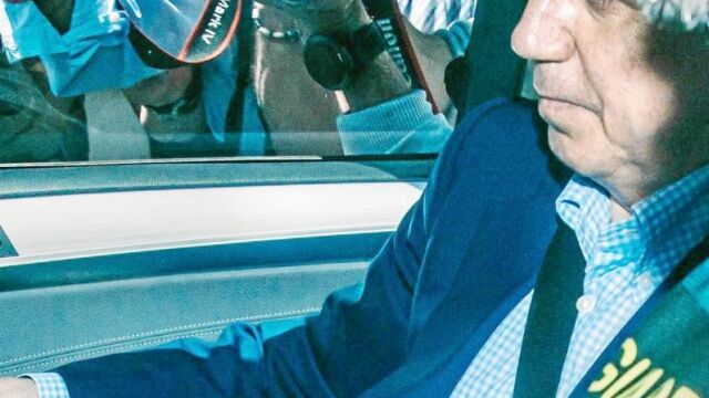 Zaplana, cuando fue detenido