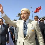 El rey de Marruecos, Mohamed VI, en imagen de archivo