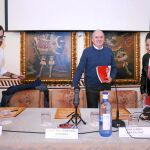 Faustino Temprano junto a Ana Isabel Martín y Eduardo Carazo
