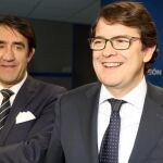 Alfonso Fernández Mañueco junto a Juan Carlos Suárez Quiñones