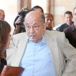En la imagen, Fèlix Millet, en una de sus comparecencias ante el juez para explicar su participación en estas tramas