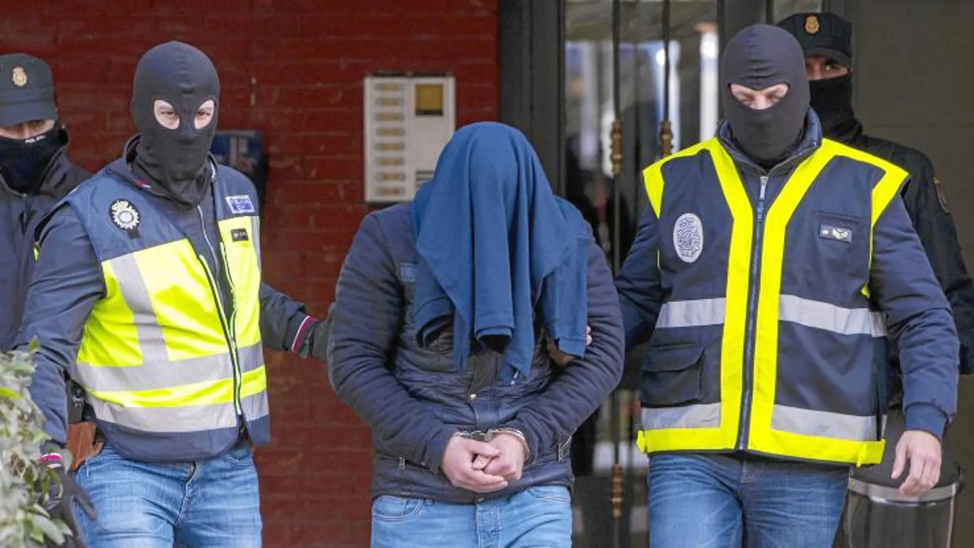 Imagen de archivo de una operación de la Policía Nacional contra el yihadismo