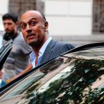 Juan Muñoz, nada más ser puesto en libertad