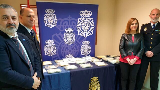 La delegada del Gobierno, Virginia Barcones, presenta la operación