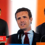 Algunos de los candidatos a la presidencia del Gobierno