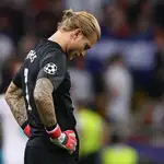 Loris Karius en la final de Kiev