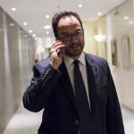 El portavoz del PSOE en el Congreso, Antonio Hernando