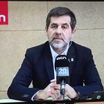 Jordi Sànchez, en su comparecencia de ayer