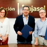 Nuria López, Antonio Pulido y Francisco Alfonsín / La Razón