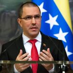 El ministro de Exteriores chavista, Jorge Arreaza