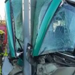 Choque del convoy con el final de la línea