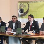 Juan Carlos Súarez-Quiñones y Gerardo Salgado, presidente la Asamblea General de Fecalbus