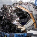 La cabeza tractora del tren será traslada hoy a Redondela (Pontevedra)