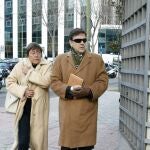 El doctor Eufemiano Fuentes, principal acusado en el juicio de la Operación Puerto, junto a su hermana Yolanda