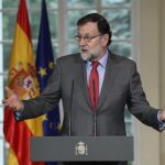 El presidente del Gobierno, Mariano Rajoy