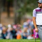 Corey Conners en la tercera ronda del Valspar Championship