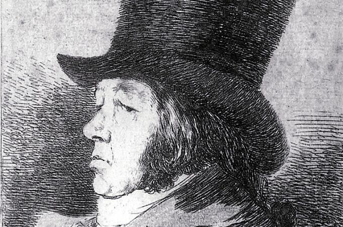 «Autorretrato», de Francisco de Goya