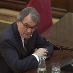 Artur Mas durante su declaración