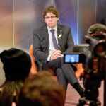 Puigdemont ofreció ayer una entrevista a la agencia Reuters