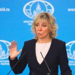 María Zajárova, portavoz del Ministerio de Asuntos Exteriores ruso.
