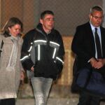 Ignacio González a su salida de la madrileña carcel de Soto del Real
