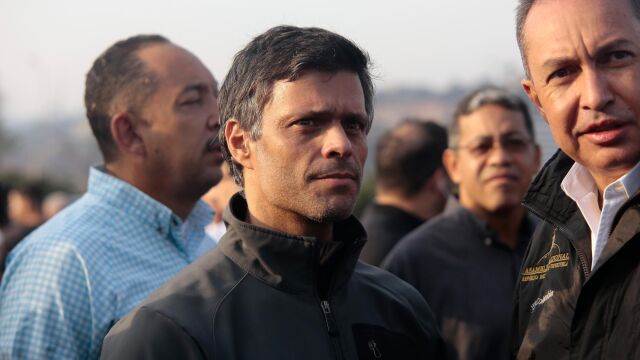 El líder opositor venezolano, Leopoldo López