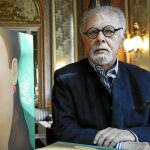 Fernando Botero, ayer en Madrid