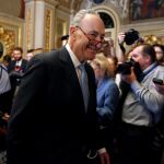 Charles Schumer, líder de la minoría demócrata