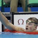 Adam Peaty, tras lograr el récord del mundo
