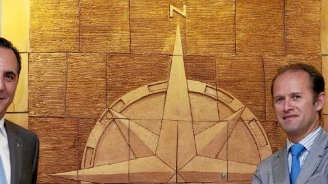 José Rolando Álvarez y Miguel Calvo, presidente y consejero delegado de Grupo Norte