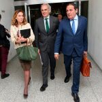 El consejero Antonio María Sáez Aguado asiste al Consejo Interterritorial del Sistema Nacional de Salud junto a sus homólogos de La Rioja y Madrid, María Martín Díez y Enrique Ruiz