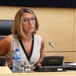 La consejera de Familia, Alicia García, comparece en las Cortes para explicar las actuaciones realizadas por los Servicios de Protección a la Infancia en relación a la muerte de una menor en Valladolid