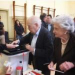 Difunden la imagen de Pujol y Ferrusola votando el 1-O