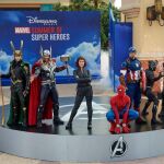 Los Superhéroes de Marvel conquistan el parque de Disneyland