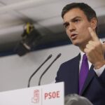Pedro Sánchez aseguró que mantendría su escaño