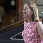 La presidenta del Congreso, Ana Pastor, a su llegada a la Cámara Baja.