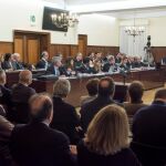 Momento del juicio que se celebra en la en la sala de la Audiencia Provincial de Sevilla