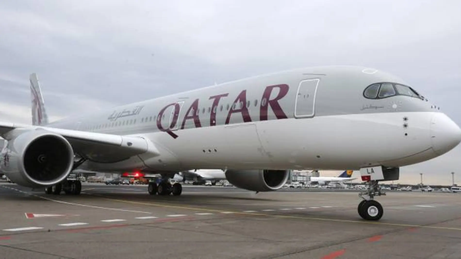 Avión de Qatar Airways