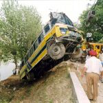 Los accidentes de tráfico graves son habituales en la India
