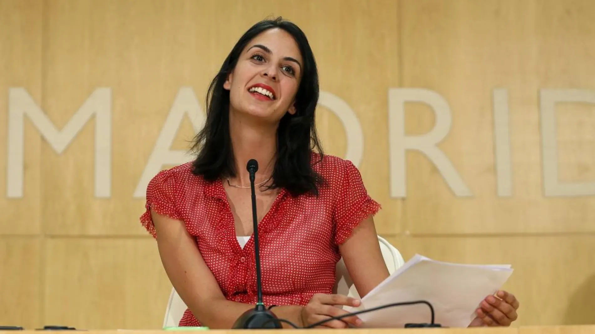 Rita Maestre, líder de Más Madrid en el Consistorio