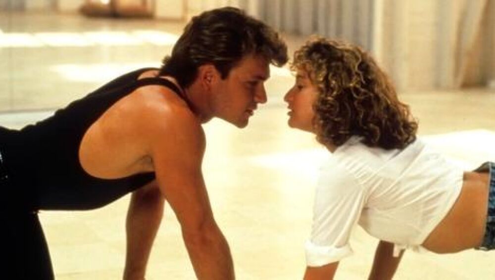 Los protagonistas de 'Dirty Dancing' es una de las escenas más conocidas