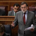 Mariano Rajoy en el Congreso de los Diputados