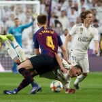 El Barcelona puede con Vinicius y se clasifica para la final de Copa